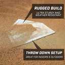 GoSports Baseball & Softball 5 Piece Base Set - Rubber Field Bases for Kids & Adults