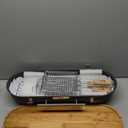 King of the Camps Portable Charcoal Grill - Tabletop Barbecue Grill For Outdoor Camping & Cooking - Outdoor Travel Portable BBQ Grill For Camping