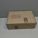 OOW 100% Genuine Suede Ankle Low Boots for Women Short Winter Snow Boot with Cozy Fur Lined (5.5, Black)