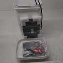 Heated Chicken Waterer, Chicken Water Heater 3 Gallon, 4 Horizontal Nipples, 5FT Power Cord, Detachable Legs, Winter-Proof Poultry Water Heater for Chickens, Ducks, Geese