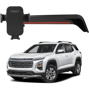 11.3Inch Car Phone Holder Mount Compatible with Chevy Equinox LT/ACTIV/RS 2025(Not fit for EV) Accessories Custom Fit Screen & Mobile Phone 360Adjustable Cell Phone Stability Car Decoration Mods