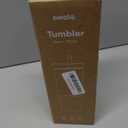 Owala Stainless Steel Triple Layer Insulated Travel Tumbler with Spill Resistant Lid and Straw, BPA Free, 24 oz, Brown/Green (Brave Adventures) (24 Ounces (Pack of 1))