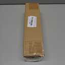 Goovilla Shelf Bracket, Heavy Duty Floating Shelf Brackets 10 inch Long, 4 Pack Brackets for Shelves, Black Coated Metal Wall Shelf Support Brackets with 1/5 Inch Thick and 160 lb. Load Capacity