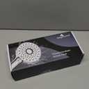 Filtered Shower Head with Handheld, High Pressure 10-Spd Detachable Chrome Showerhead with Stainless Hose, Water Softener Filter Beads for Hard Water - Remove Chlorine, Reduce Dry Itchy Skin (Silver)