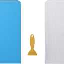 Magic Flock Plus Rhinestone Flock Template Stencil - 12"x8" 3 Sheets with Hotfix Rhinestone Tape