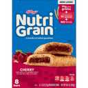 Nutri-Grain Soft Baked Breakfast Bars, Kids Snacks, Whole Grain, Cherry, 10.4oz Box 6 boxes (48 Count) (EXP 12/26/25)