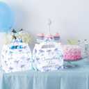 Something Blue Before I Do Bridal Shower Treat Boxes Something Blue Bridal Shower Decorations 12pcs Blues Bow Before I Do Gift Wrap Boxes for Bachelorette Engagement Wedding Party Favor Supplies