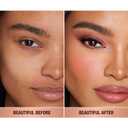 Charlotte Tilbury Pillow Talk Matte Liquid Blush Wand - Matte Blush for Cheeks with Cushion Applicator - Infused with Lumi-Blur Technology for a Light-Reflecting, Soft-Focus Effect - Peach Pop