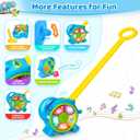 Musical Toy for Kids 1, 2 Year Old Boys Girls, Montessori Educational Learning Toy with Sound, Lights & Shape Sorter for Toddler Age 1-2, First Christmas 1st Birthday Gift for Baby 12-18 Months