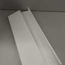 Floating Shelves Set of 2, Long Wall Shelf with Lip, 24in, White, 23.6 in