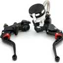 7/8" CNC Brake Clutch Master Cylinder Lever Fluid Reservoir Fit For Motorcycle Yamaha YZF R1 R6 1999-2015 R6S 2006-2009 FJR1300 2004-2005 WR450F 2009