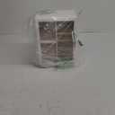 360 Rotating Jewelry Box with 7 Drawers, Spacious Vertical Jewelry Organizer with Glass Window, Jewelry Storage Case, Dustproof & Moisture-resistant Design, White