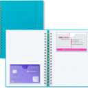OneSky Business Card Organizer, Credit Card Organizer, Large Notes Area for You to Record any Information about the Card, Suitable for Business/Credit/Gift Cards,etc.Capacity: 64 Cards (LAKE GREEN)