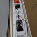 EDISHINE LED Floor Lamp, 55" Modern Minimalist Square Corner Light 3000K-6000K Dimmable, Remote Control & Foot Switch, Metal Base Standing Lamps for Living Room, Bedroom, Office, Gold