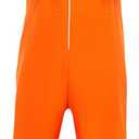 Halloween Costumes for men Prisoner Costume Men  Orange Prisoner Jumpsuit, Scary Headband, Handcuffs (M)