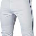 EASTON RIVAL+ KNICKER Piped Baseball Pant, White/ Navy, Youth, Large