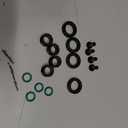 Motoforti Fuel Injector O Rings Seals with Micro Filters Fuel Injector Repair Kit for Suzuki GSXR 600 750 1000 Hayabusa GSX1300 Rubber Black (Set of 4) Long-lasting