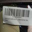 OASIS AUTO Custom Fit Seat Covers for 2009-2023 Toyota Tacoma Double Cab (Crew Cab), Full Set Waterproof Faux Leather Pickup Truck Protectors (Tan)