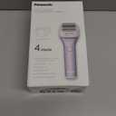 Panasonic Electric Shaver for Women, Cordless 4-Blade Shaver, Bikini Attachment, Pop-Up Trimmer, Wet Dry Operation, Electric Razors for Women - ES-AWL8AV (Purple)