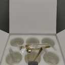 Glass Coffee Mugs Set Of 6, 13.5 OZ Insulated Double Wall Coffee Cups, Perfect for Cappuccino, Latte, Americano, Tea Bag, Beverage,Glass Coffee Cups With Handles