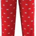 Hudson Baby unisex-baby Cotton Pajama Set (6-12 Months, Red Truck Bows)