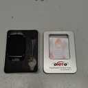 ontto Key Fob Cover Case Compatible with Land Rover (Black metal shell)