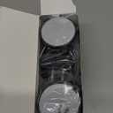 L LOHAS LED Night Light Plug in, Modern Night Lights Plug into Wall, Dusk to Dawn Sensor, Soft White 3000K, 0-100LM Adjustable Brightness, Dimmable Night Lights for Hallway Bedroom Stairway, 2 Pack