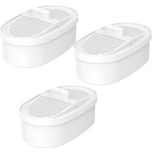 Replacement Filter for All Waterdrop WD-PF-01A Plus, Reduces PFOA/PFOS, Chlorine, Compatible with Waterdrop Pitchers, Lasts 3 Months or 200 Gallons(Pack of 3)
