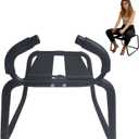 Yoga Chair for Adult Couples, Enhance Posture Yoga Lounge Chair Supports Up to 400lbs, Ideal for Living Room, Bedroom, Bathroom