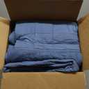 Quilt Super King Size Bedding Sets, 100% Cotton Lightweight Luxury Comforter Set, Oversized Extra Wide Stitching Bedspread Coverlet with 2 Pillowcase Suitable for All Season, Blue