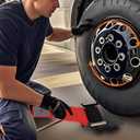 Portable Tire Jack Tool with Roller Plate, Heavy Duty Tire Lifter Lifting Tool, for Cars, SUVs, Mobile Passenger Cars and Vehicles with Wheel Bolts and Nuts