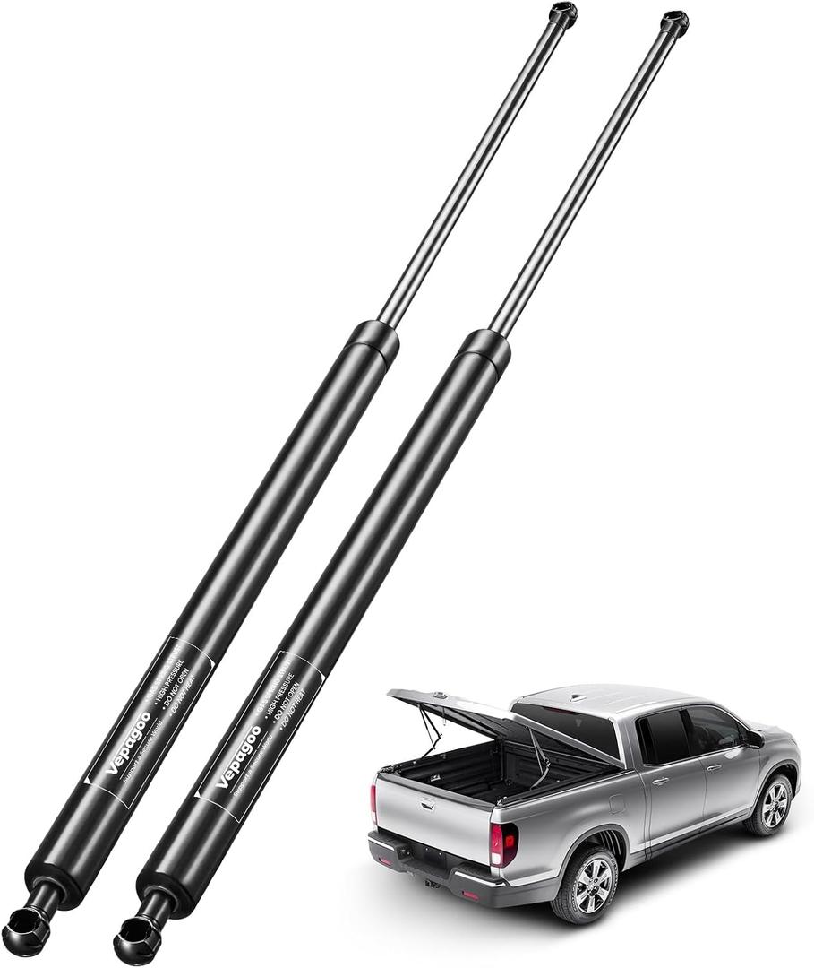 Vepagoo 36in 200lb/890n Gas Shocks Strut for Snowmobile Clamshell Trailer, 36 inch Gas Spring Lift Support 200lb for Truck Bed Tonneau Cover Camper Shell Topper Rv Outside Kitchen Door/Bed, Set of 2
