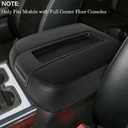 LCWRGS Center Console Lid Black Armrest Cover Replacement for 2007-2014 Chevy Silverado/Tahoe/Suburban/Avalanche | GMC Sierra/Yukon/Yukon XL, Replaces 15217111
