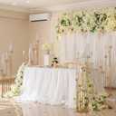 4 Sets Gold Floor Candelabra Centerpieces for Wedding