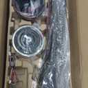 TALOYA 52 Inch Ceiling Fan with Led Light Remote Control Flush Mount Low Profile for Bedroom Farmhouse Patio Outdoor Living Room Kitchen Dining Room,DC Motor,Reversible,Black