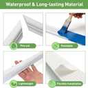 Pre Cut Wall Molding Kit, 2 Set 16" x 24" Wainscoting Panels, Ready-to-Assemble Door Trim Molding, Paintable Wall Moulding Panel for Interior Walls Door Picture Frame