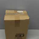 1 Gallon Square Glass Pitcher with Lid and Spout, Borosilicate Glass Carafe for Hot/Cold Drink, Water Pitchers with Handle for Fridge, Extra Large Jug for Iced Tea, Coffee, Juice, Beverage (Clear)