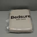 Bedsure 100% Cotton Blanket King Size for Bed - Breathable and Lightweight, Soft Cozy Textured Herringbone Woven Blanket for Summer, Linen Beige, 108x90 inches