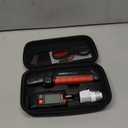 KAIWEETS Circuit Breaker Finder with LCD Display, GFCI Outlet Tester, Electrical Circuit Tracer Tool with NCV Test & Flashlight, Includes Carrying Case and Adapters- KT301P