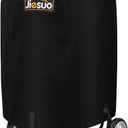 BBQ Grill Cover for Weber Charcoal Kettle: Heavy Duty Waterproof 22 Inch Weather Resistant Barbeque Grill Covers