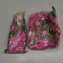 CISDUEO 2 Pcs Wisteria Hanging Flowers Wisteria Flowers Vine Garland Wedding Arch Decoration Purple Red Artificial Wisteria Vines Hanging Flower Vines Silk for Party Garden Home Table Backdrop 7 Feet