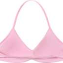AUROLA Influence Strappy Bra Sports Bras for Women, Backless Padded Impact Strappy Bra Workout Gym Yoga with Removable Cups (S)