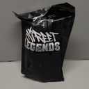 Street Legends Youth Football, Graffiti Printed Composite Leather Size 8 Football- Includes Pump, Made for Training, Practicing, & Recreational Play (Junior, Teal)