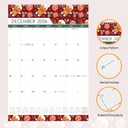 Wall Calendar 2025-2026, 20 Months Large Wall Calendar 2026-22.75" x 15.5" - Runs from May 2025 Until December 2026, 2026 Calendar with Twin-Wire Binding for Home, Office and School Supplies