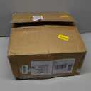 Wimarsbon Vanity Stool with Storage, Faux Fur Ottoman Chair with Metal Legs, Round Makeup Vanity Chair for Bedroom or Dressing Table, Modern Small Ottoman Seat (Champagne-1)