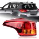 Tail Light Rear Lamp Assembly Compatible with 2013-2015 Toyota RAV4 Left Driver Side 815600R030 81560-0R030