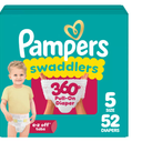 Pampers Swaddler 360 Disposable Baby Diapers - Size 5 - 52ct
