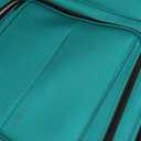 SWISSGEAR Sion Softside Expandable Spinner Luggage Durable Lightweight Travel Suitcase, Teal, Checked-Large 29-Inch