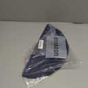 Snowkingdom Round Placemats Navy Blue Set of 6, Blue Round Vinyl Hollow 15 Inch Place Mats, Washable Easy Clean Wipeable Non Slip Kitchen Dining Table Mats for Wedding Anniversary Party Decoration