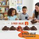 Toddmomy 5Pcs Volcanic Model Volcano Science Kit Eruption Toy DIY Demonstration Props Educational Craft Kits